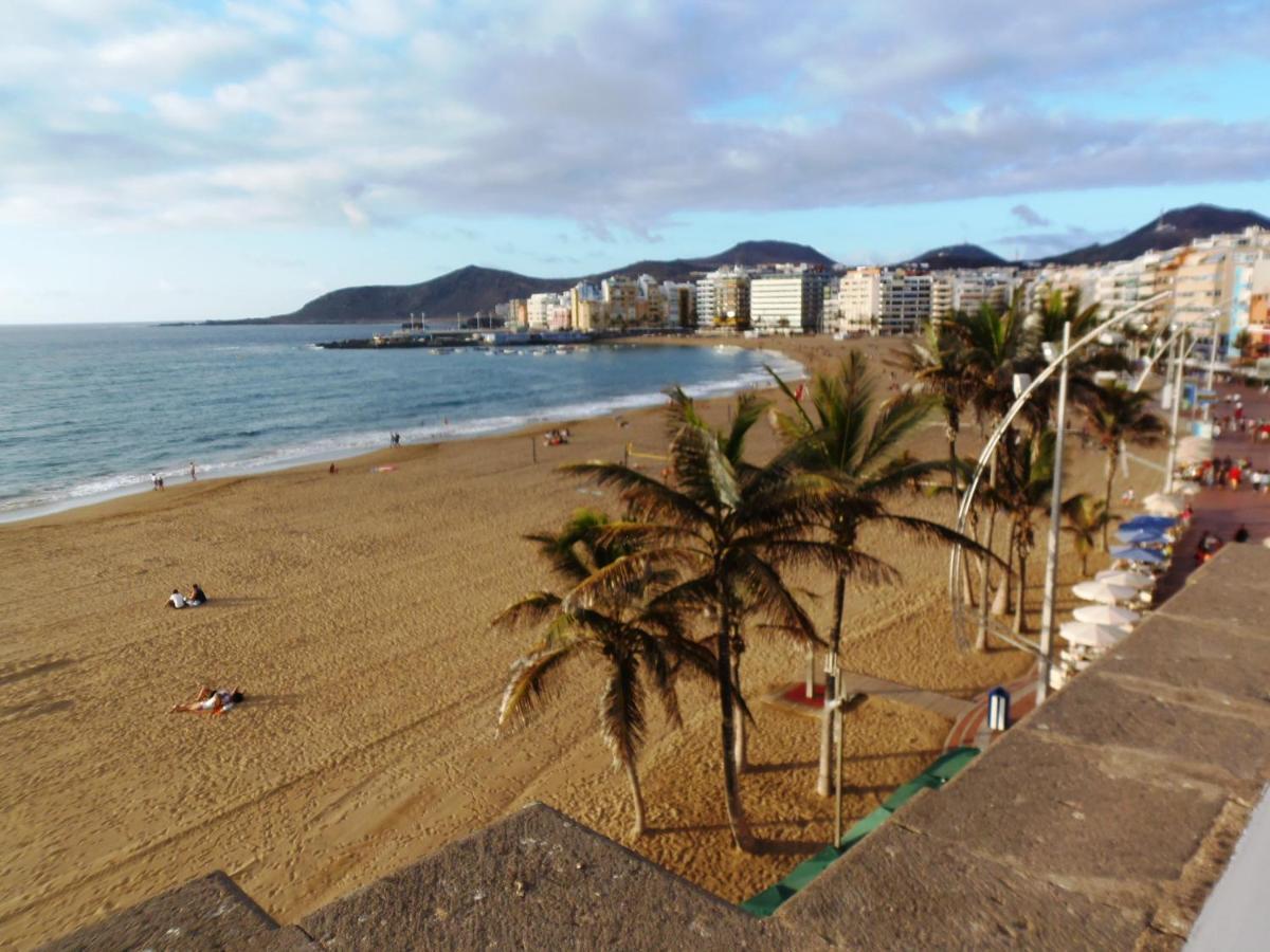 Leilighet Las Canteras Beach And Sea, Wifi, Terraza, Comodidad Las Palmas de Gran Canaria